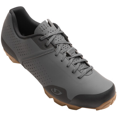 GIRO PRIVATEER LACE MTB Shoes Grey/Brown 2023 0